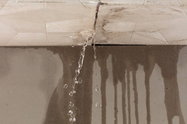 Professional Water Damage Restoration technician working in Palmyra, NJ